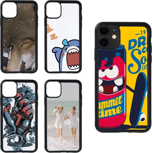 Miniatura 5 de 5 fundas para teléfono de sublimación para iPhone 11 de 6.1 pulgadas, fundas de teléfono imprimibles para teléfono personalizadas, fundas