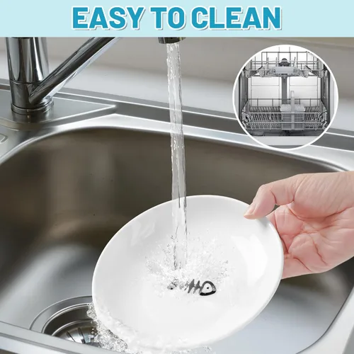 Miniatura 5 de Cuencos para gatos Wellbro, cuenco elevado para gatos, plato elevado de cerámica con soporte de metal, estación de alimentación de agua o comida
