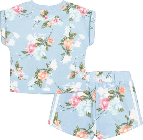 Miniatura 2 de Juicy Couture Conjunto de pantalones cortos de 2 piezas para niñas