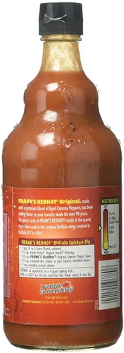 Miniatura 2 de Frank's RedHot - Salsa de pimienta de cayena original, 25 onzas (paquete de 2)