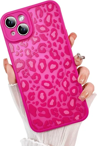 Miniatura 74 de KANGHAR - Funda para iPhone 11 [Compatible con Magsafe] Patrón estampado de leopardo Lindo guepardo Funda protectora magnética para niñas, mujeres