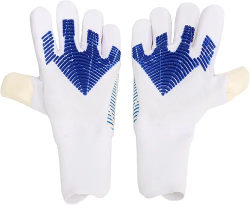 Miniatura 7 de Football Goalkeeper Gloves with Strong Palm Grip, Non Slip Latex and Nylon Soccer Goalie Glove, Breathable Design with Finger Protection for Men and