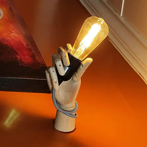 Miniatura 7 de Modelo de mano de madera, 4 piezas, 12 pulgadas, mano izquierda y derecha, figura de maniquí para exhibición de joyas a mano, decoración, bocetos