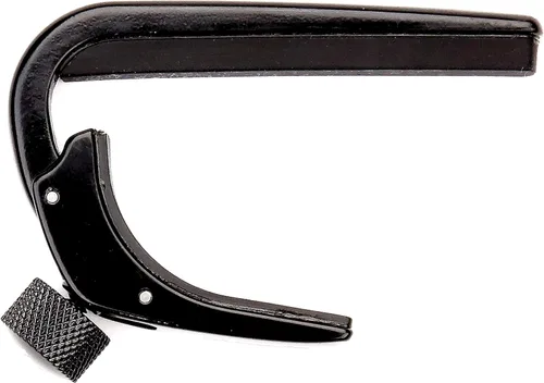 Miniatura 8 de D'Addario Cejilla de guitarra - NS Artist - Para guitarras eléctricas y acústicas de 6 cuerdas - Uso de una sola mano - Soporte de púas integrado
