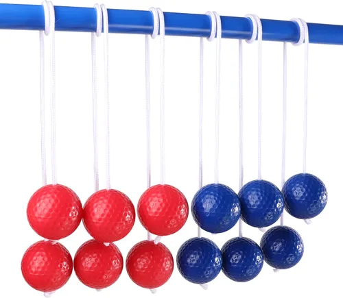 GSE Games & Sports Expert Bola de escalera de repuesto para juego de lanzamiento, paquete de 6 bolas de calidad de torneo con pelotas de golf reales