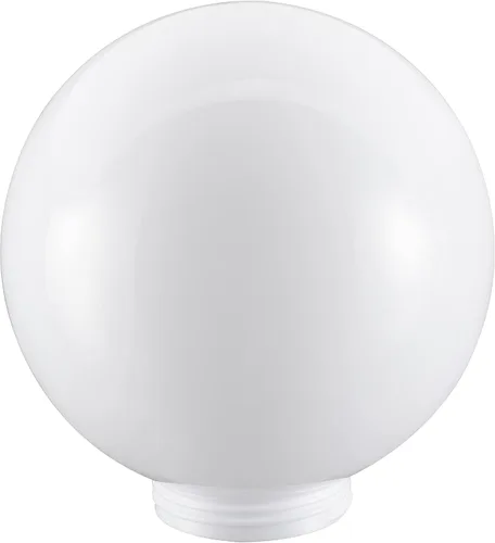 Miniatura 17 de Aspen Creative 28002-60-41, 8 pulgadas de acrílico transparente lámpara poste globo con 3-7/8" cuello