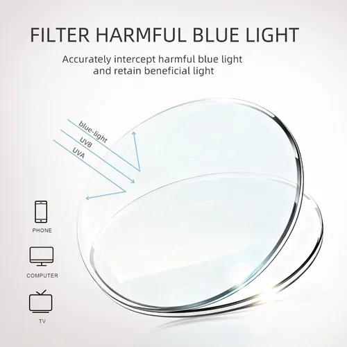 Miniatura 6 de 3 Pack Reading Glasses for Women Oversized Square Reading Glasses Blue Light Blocking Spring Hinge Readers