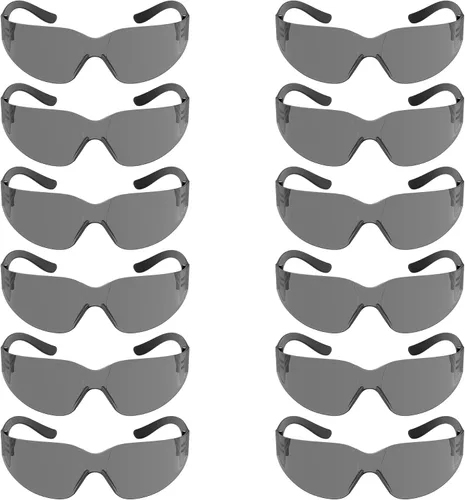 Miniatura 11 de RUGGED BLUE Gafas de seguridad de trabajo para hombres Ansi Z87 certificadas gafas de seguridad para campo de tiro Cristal antiarañazos