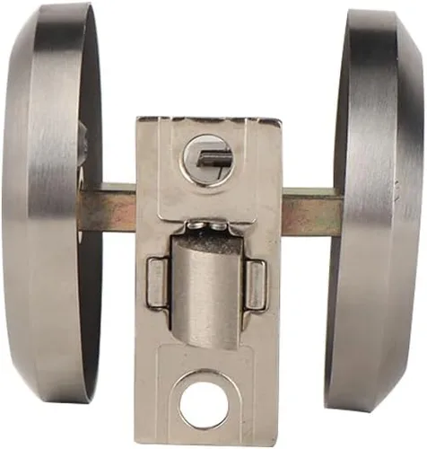 Miniatura 6 de Dixiao Cerradura de Puerta Redonda Empotrada Oculta de Copa de Acero Inoxidable 304, Pomos de Puerta, Cerradura de Puerta Empotrada, Perilla