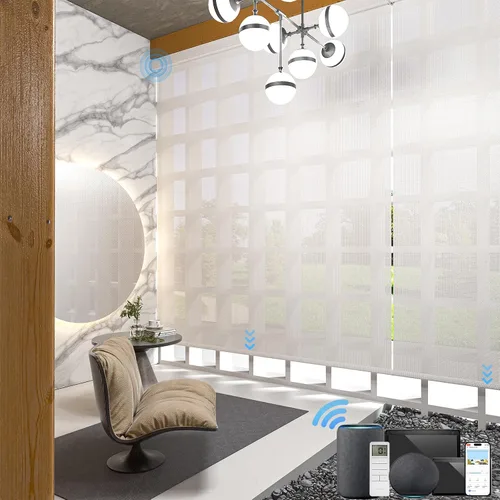 Miniatura 7 de MYshade Persianas enrollables personalizadas para ventana, persianas enrollables para ventanas con cable, bloqueo solar, protección de privacidad