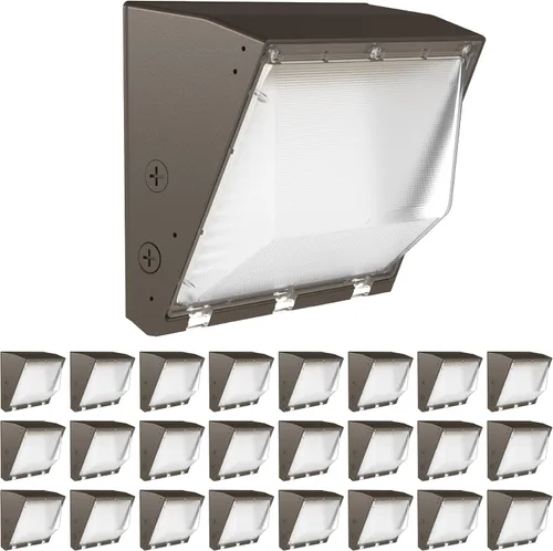 Miniatura 9 de Sunco - Paquete de 3 unidades de 60 W LED de pared para exteriores, industrial, regulable, impermeable, grado comercial, almacén de seguridad súper