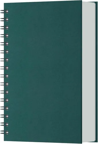 Miniatura 23 de EUSOAR Cuadernos para el trabajo, 1 paquete A4 de 8.3 x 11.2 pulgadas, tapa dura, rayado en espiral con renglones universitarios, 240 páginas