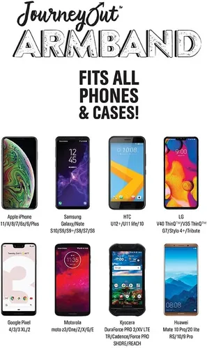 Miniatura 7 de Brazalete para teléfono celular para corredores. Soporte para teléfono para entrenamiento y ejercicio. Se adapta a iPhone x xs max xr 8 7 6, Pixel 1