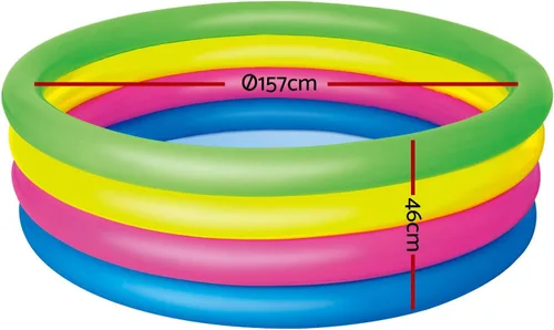 Miniatura 8 de Bestway 51117 Piscina, multicolor, 62 x 18 pulgadas