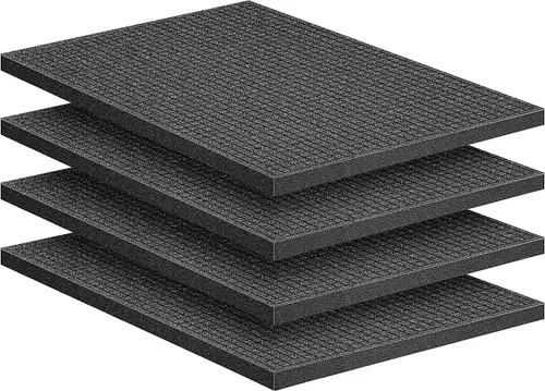 Miniatura 8 de Sfcddtlg 8 Piezas de Inserto de Espuma Desmontable - 2 Tamaños de Espuma Pick and Pluck - Lámina de Espuma Precortada en Cubos con Base para Uso