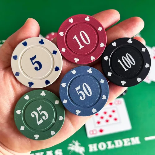 Miniatura 5 de SEETOOOGAMES Casino Poker Chips Denominations