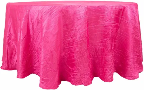 Miniatura 3 de Tableclothsfactory Mantel rectangular de tafetán arrugado de acordeón azul polvoriento, de 60 x 102 pulgadas, perfecto para ceremonias de boda