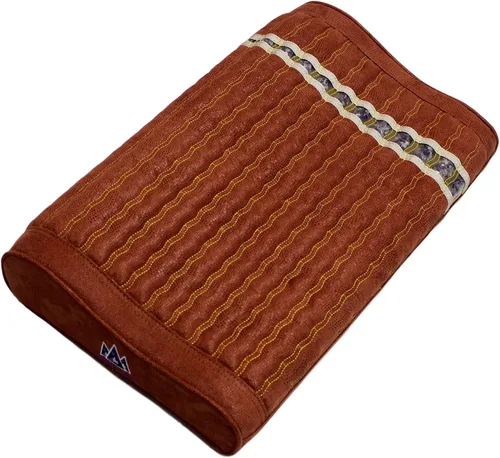 Miniatura 10 de Almohada de piedras preciosas para infrarrojos lejanos - con cristales naturales - ion negativo - calor de fuego - no eléctrico - para almohadillas