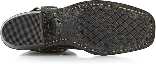 Miniatura 6 de Frye Arnés 8R Botas para mujer hechas de cuero italiano lavado y engrasado con construcción Goodyear Welt, suela de goma y tacón de cuero apilado