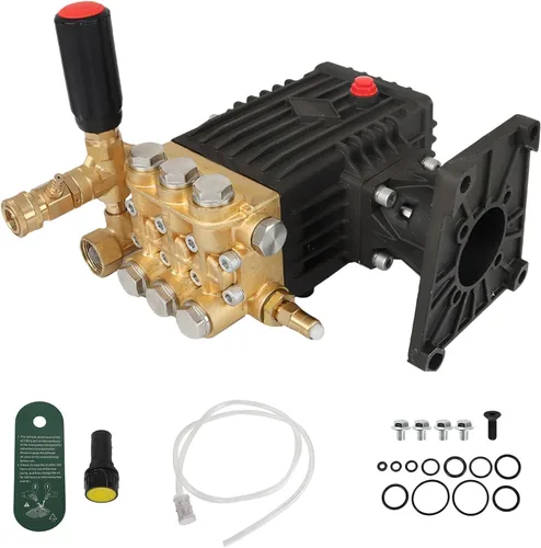 Miniatura 10 de findmall Bomba de lavado a presión MAX 3000 PSI, 2.5 GPM, bomba de arandela de eje 3/4