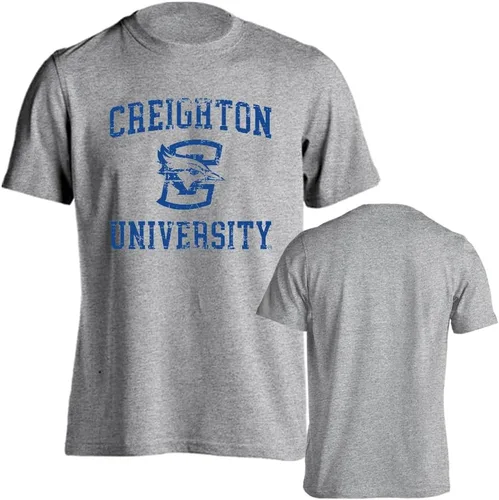 Miniatura 159 de Sport Your Gear NCAA Camiseta de manga corta retro con licencia oficial de aspecto desgastado para el día del juego, camiseta de espíritu deportivo