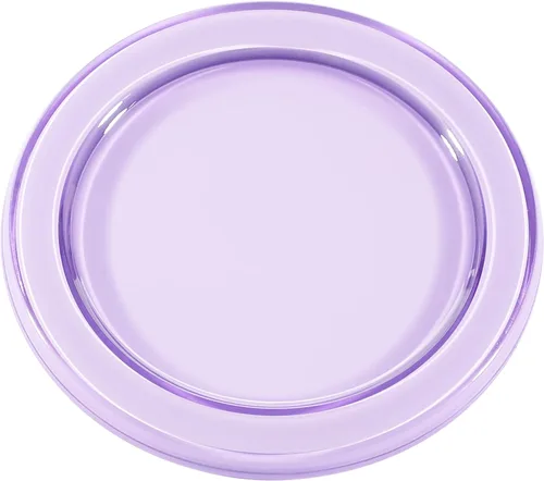 Miniatura 7 de metisinno Base magnética compatible con agarres de teléfono PopSocket y fundas MagSafe para iPhone, color negro translúcido