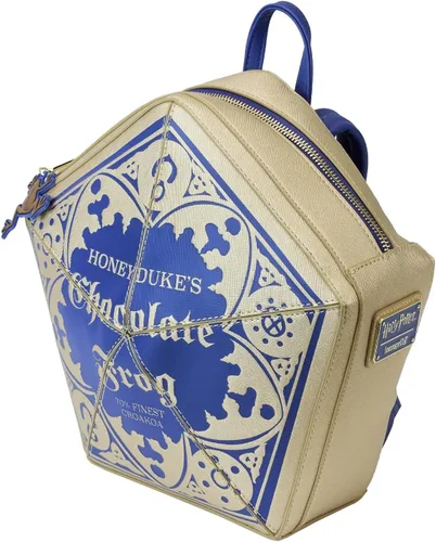 Miniatura 4 de Loungefly Mini mochila de rana de chocolate de Harry Potter, Oro, Mini mochila