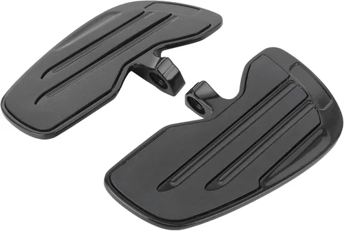 Miniatura 9 de Tablas de suelo delanteras de aluminio, clavijas de repuesto para Indian Sixty Bobber 2015-2022 - Negro/Plata