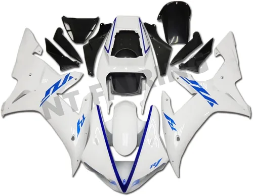 Miniatura 13 de Nardo gris carenado apto para Yamaha 2002 2003 YZF R1 inyección ABS plásticos carrocería kit cuerpo cuerpo cuerpo trabajo YZF-R1 02 03 AGY