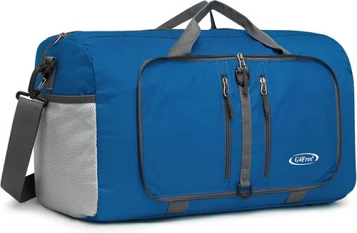 G4Free, bolsa plegable, de lona, para viajar, liviana, de 22 pulgadas, para equipaje, deportes, gimnasio