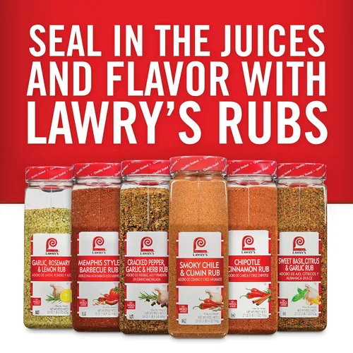 Miniatura 7 de Lawry's Aderezo de Ajo, Romero y Limón, 22 oz - Un Envase de 22 Onzas de Aderezo de Ajo, Limón y Romero, Hecho para Chefs para Usar en Pollo