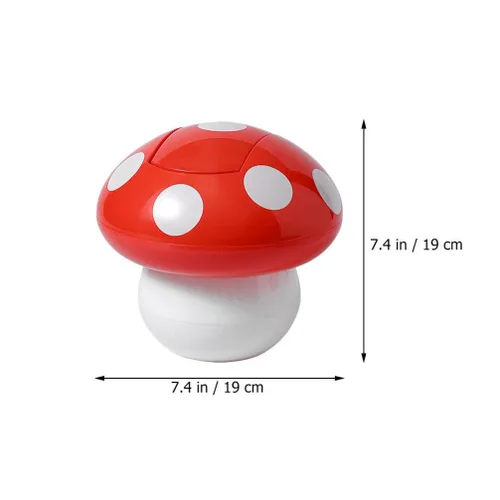 Miniatura 6 de Cabilock Basurero de 2 piezas de basura de escritorio con tapa, pequeño bote de basura de plástico, cubo de papel, cubo de basura para escritorio