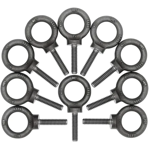 Miniatura 70 de 3 pernos de ojo de hombro de elevación de 7/16"-14 x 1-3/8" Autocolorido