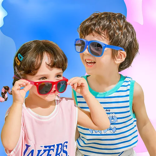 Miniatura 6 de GINMIC Gafas de sol para niños, regalos de fiesta, paquete de 12 lentes de sol neón para niños, niños y niñas, gran regalo para suministros