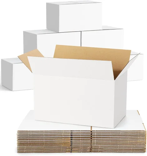 Miniatura 11 de Paquete de 40 cajas de envío pequeñas de 6x4x4, cajas de cartón corrugado para embalaje para pequeñas empresas, cajas marrón para envíos por correo