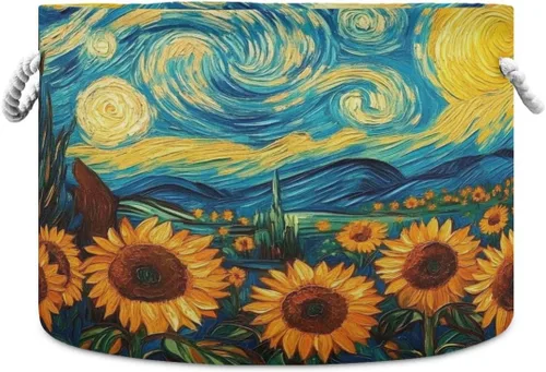 Miniatura 32 de senya Cesta de almacenamiento grande plegable bolsa de ropa redonda plegable de tela para ropa sucia cesta de lavado plegable para niños coches