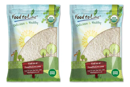 Miniatura 9 de Arroz blanco orgánico de grano largo, 1 libra, sin OMG, vegano, kosher, a granel. Fácil de cocinar. Se mantiene separado y esponjoso. Bajo en grasa.