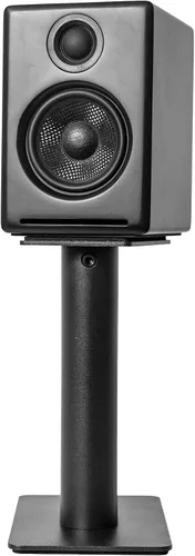 Miniatura 4 de Kanto SP9 Soportes de altavoces de escritorio para altavoces de estantería pequeña/mediana y monitores de estudio compacto/mediano de 2 a 4 pulgadas