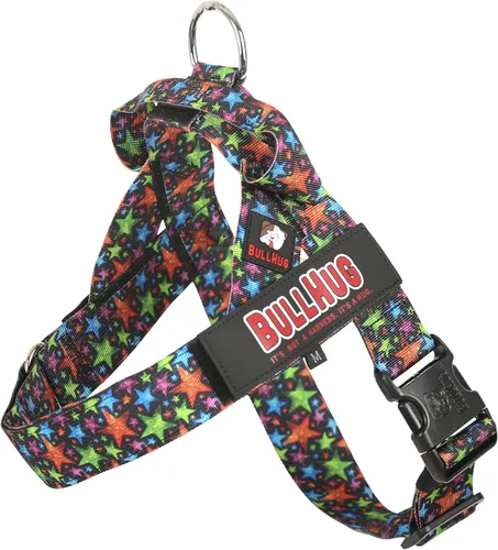 Miniatura 16 de BULLHUG Arnés ajustable para perro, sin tirones, sin estrangulamiento, para bulldogs ingleses, bulldogs franceses, pugs y razas de pecho ancho