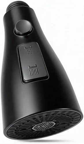 Miniatura 15 de Reemplazo de cabezal de grifo de cocina con 3 modos, cabezal rociador extraíble para grifo de cocina, reemplazo del rociador de fregadero de cocina