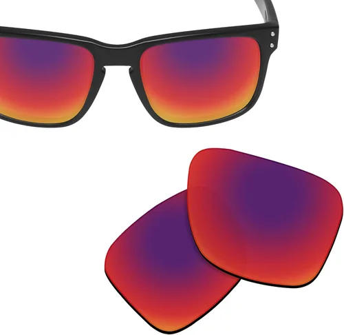 Miniatura 2 de Lentes de repuesto UV400 de 0.071 in de grosor para gafas de sol Oakley Holbrook XL OO9417 Midnight Sun