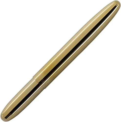 Miniatura 40 de Bolígrafo en forma de bala Fisher Space, con acabado en cromo y en caja de regalo., Cromado