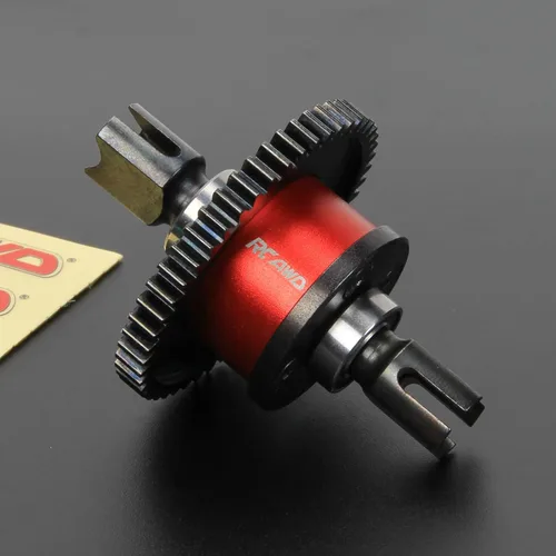 Miniatura 8 de RCAWD Juego de dificultad central con 40CrMo Main Diff Gear 50T Spiral para actualizaciones ARRMA 6S, 1/7 infracción de equipo de bomberos delito