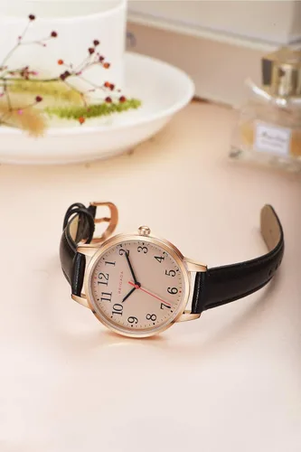Miniatura 4 de BRIGADA - Reloj de mujer elegante reloj para mujer correa de cuero reloj de chicas para mujer impermeable