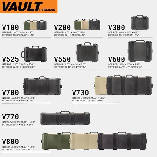Miniatura 9 de Pelican Vault V525 Estuche rígido (cámara, pistola, equipo)