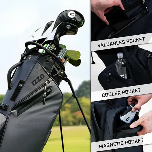 Miniatura 2 de Bolsa de soporte de golf Izzo Heritage