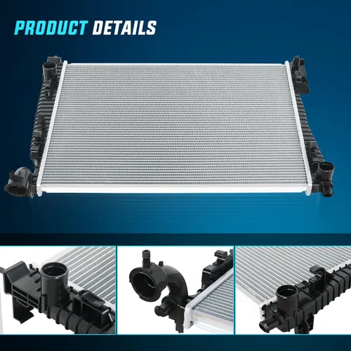 Miniatura 4 de Nilight Radiador para Dodge Durango 2011 2012 2013 2014 2015 2016 2017 2018 2019 2020, Jeep Grand Cherokee 2011-2020 3.6L 5.7L 6.4L V6 V8 AWD RWD