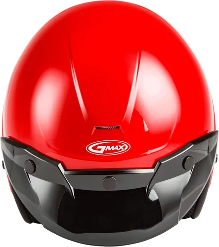 Miniatura 2 de GMAX OF-2 DOT - Casco abierto aprobado por DOT, tamaños para adultos y jóvenes, motocicleta, ATV, UTV Rojo