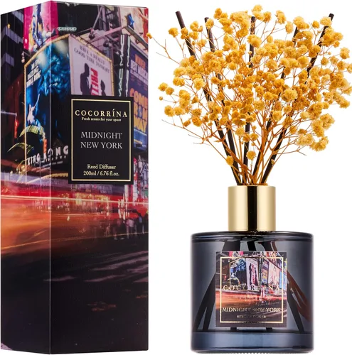 Miniatura 12 de Cocorrína Juego de difusor de varillas - Difusor perfumado de rosa satinada con varillas para el hogar, difusor de varillas para decoración