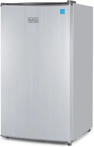 Miniatura 11 de BLACK+DECKER Refrigerador compacto de 2.5 pies cúbicos, certificado ENERGY STAR, mini refrigerador de una sola puerta con compartimento enfriador